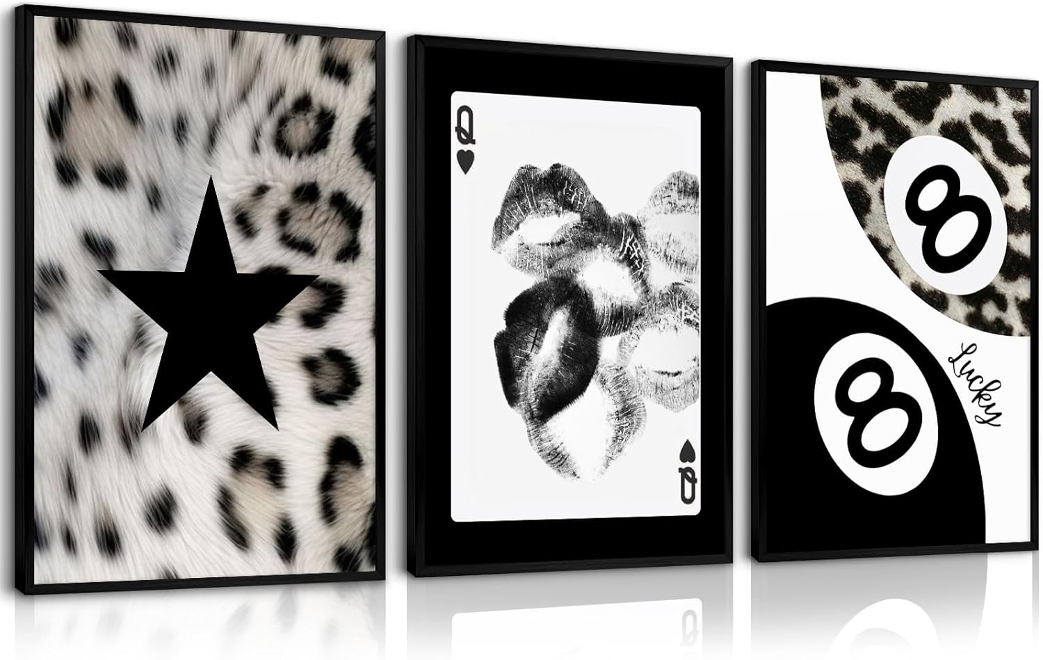 Framed Brown Wall Decor — 12" — 16''x24'' No Frame