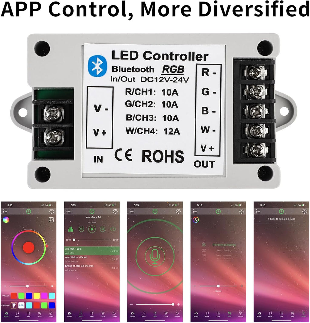 RGB Metal LED Strip Lights - View 2
