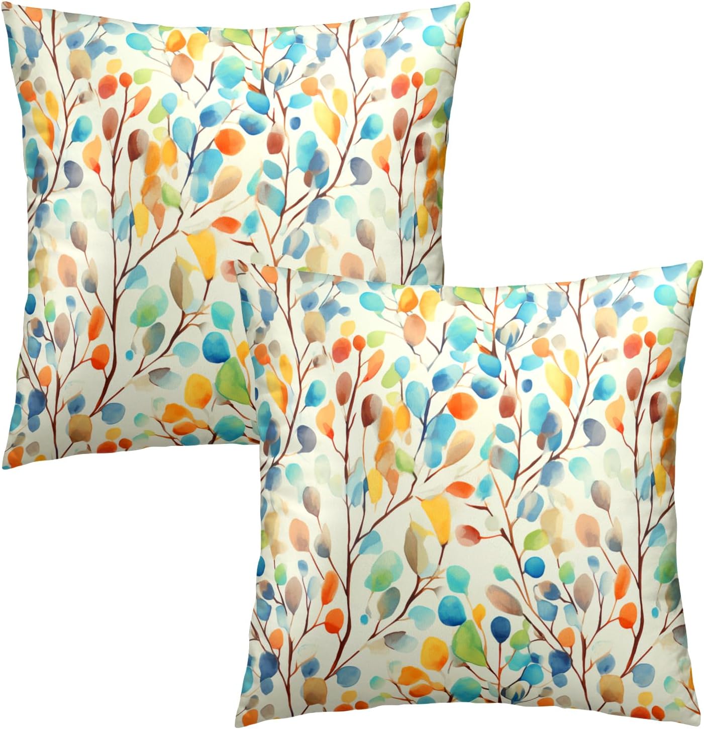 Boho Black Pillow Cover — 22" - View 2