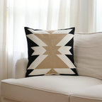 Boho Fabric Throw Pillow Cover — 18"