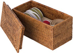 Rectangular Boho Brown Basket - View 6