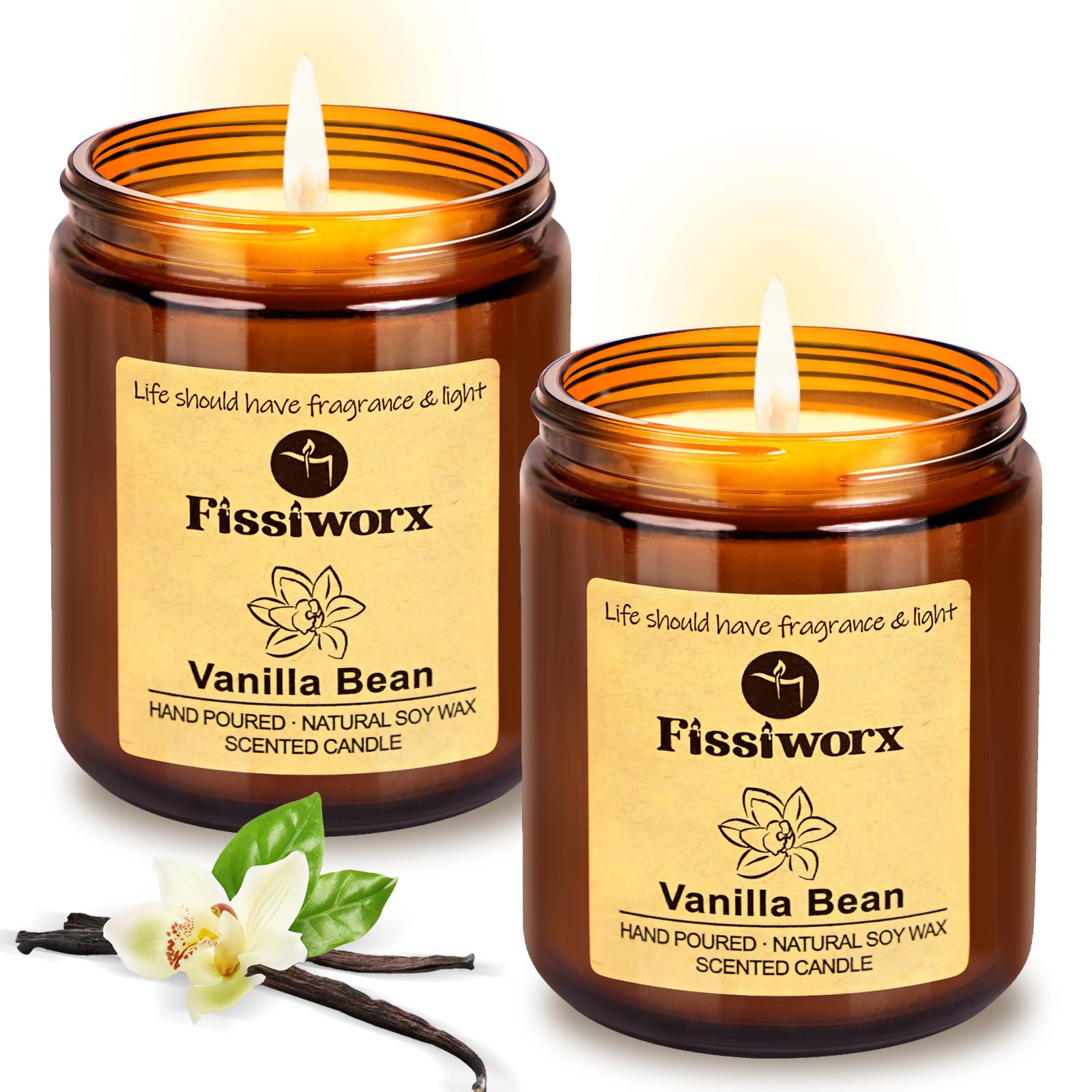 Soy Green Scented Candle