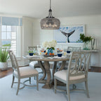 Boho Black Chandelier — 5-Light - View 6