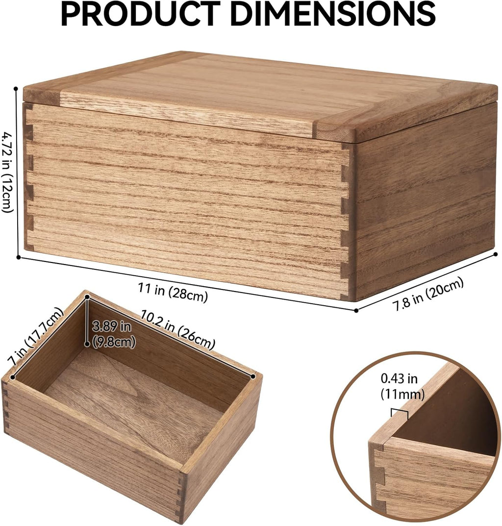 Wood Storage Basket - View 6