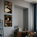 Framed Modern Black Wall Art — 16" - View 7