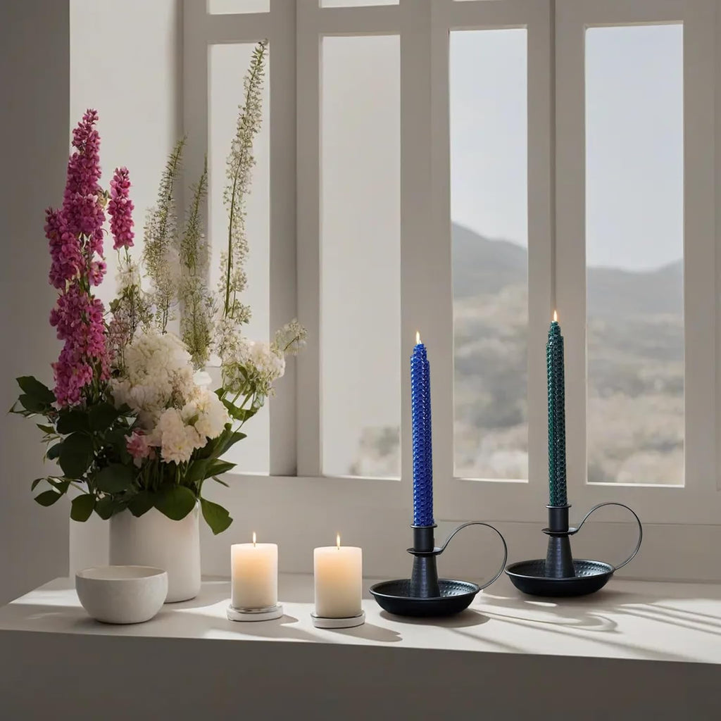 Farmhouse Metal Candle - View 6