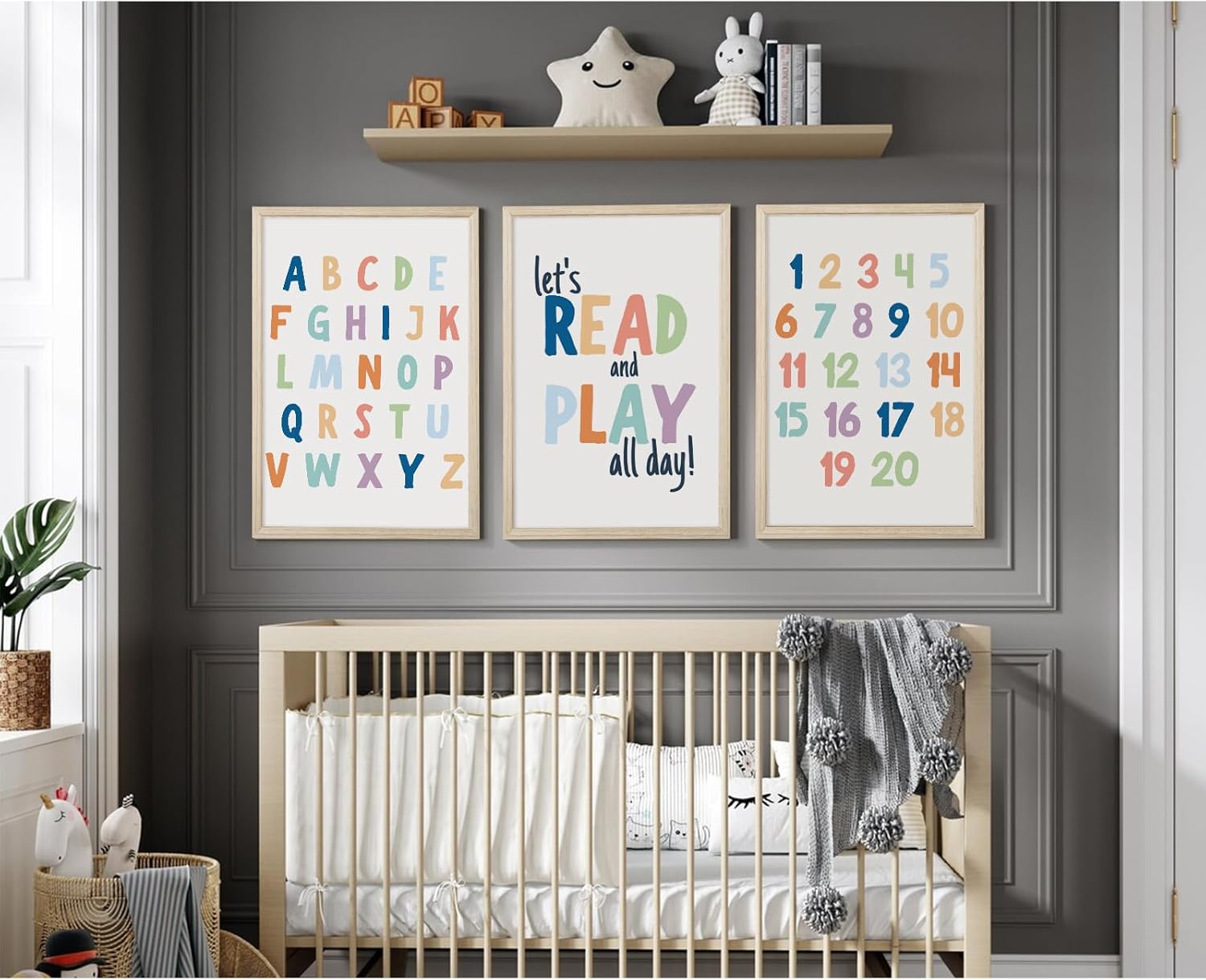 Framed Wood Wall Decor — 24" - View 6