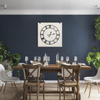 Battery Operated Farmhouse Wall Clock — 29.5" - View 7