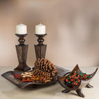 Wax Pillar Candle — Set of 2 - View 4