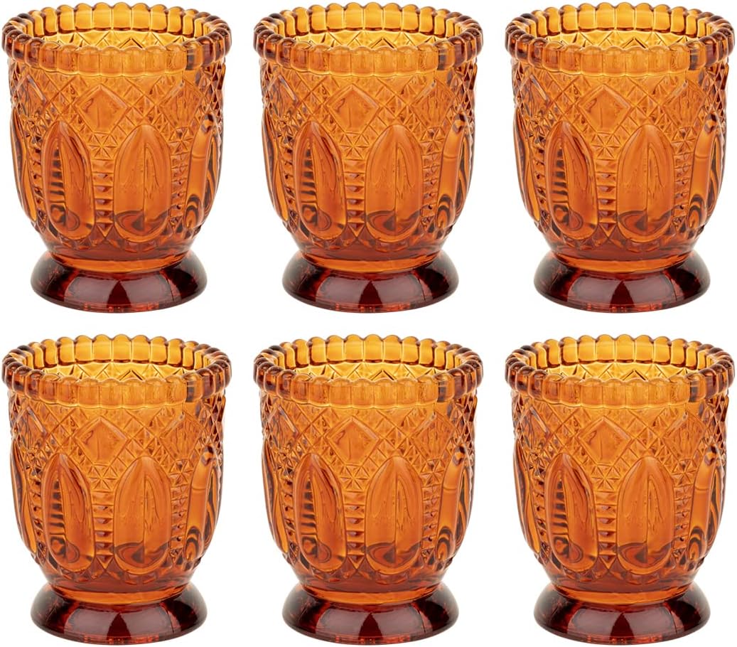 Vintage Boho Green Candle — 3X2 — Amber