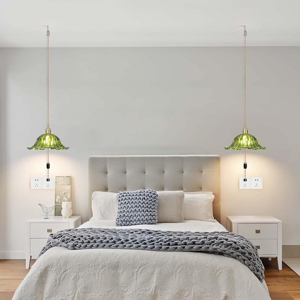 Blue Pendant Light — 11" - View 6