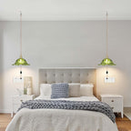 Blue Pendant Light — 11" - View 6