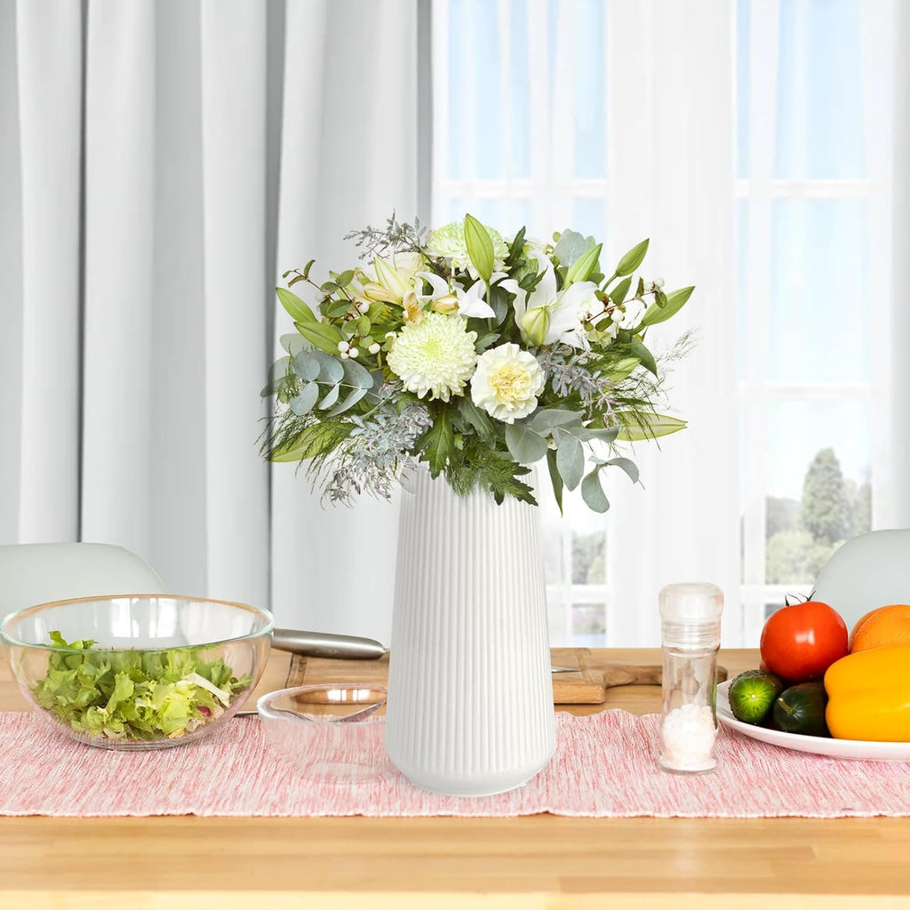 Farmhouse Beige Flower Vase - View 6