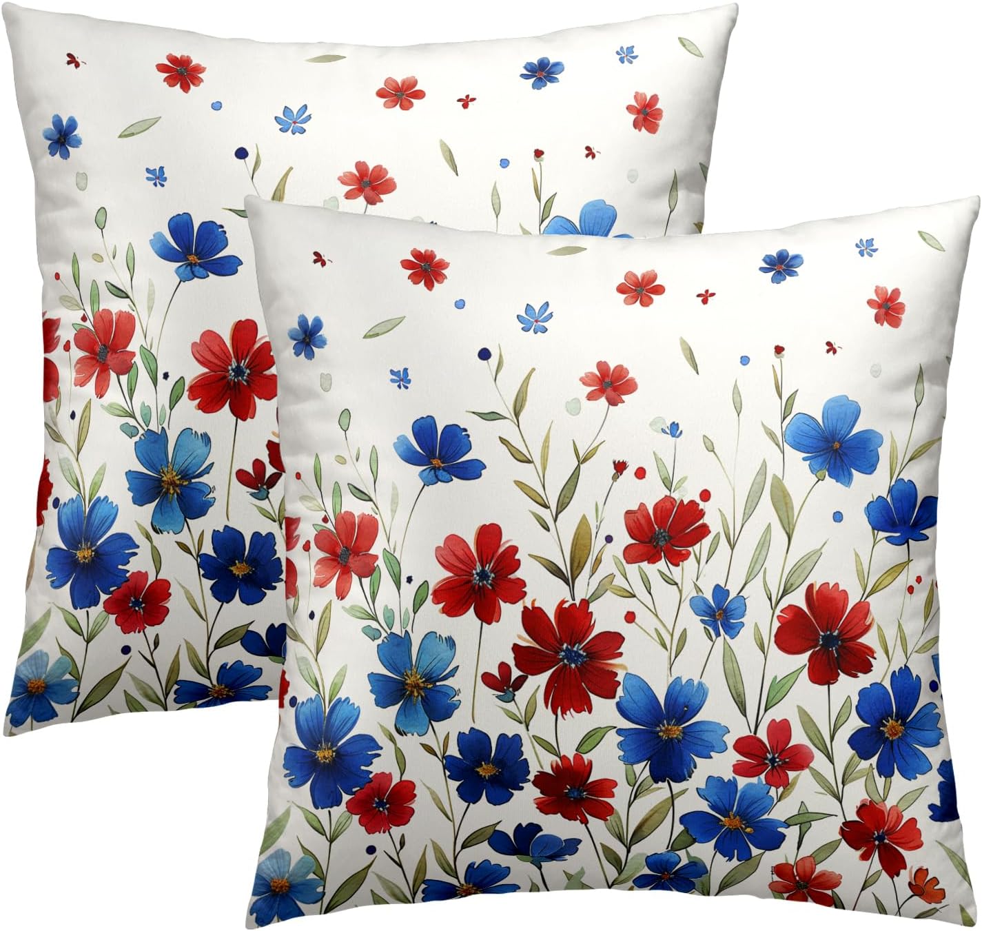 Boho Black Pillow Cover — 22" — 18" x 18" (Pack of 2)