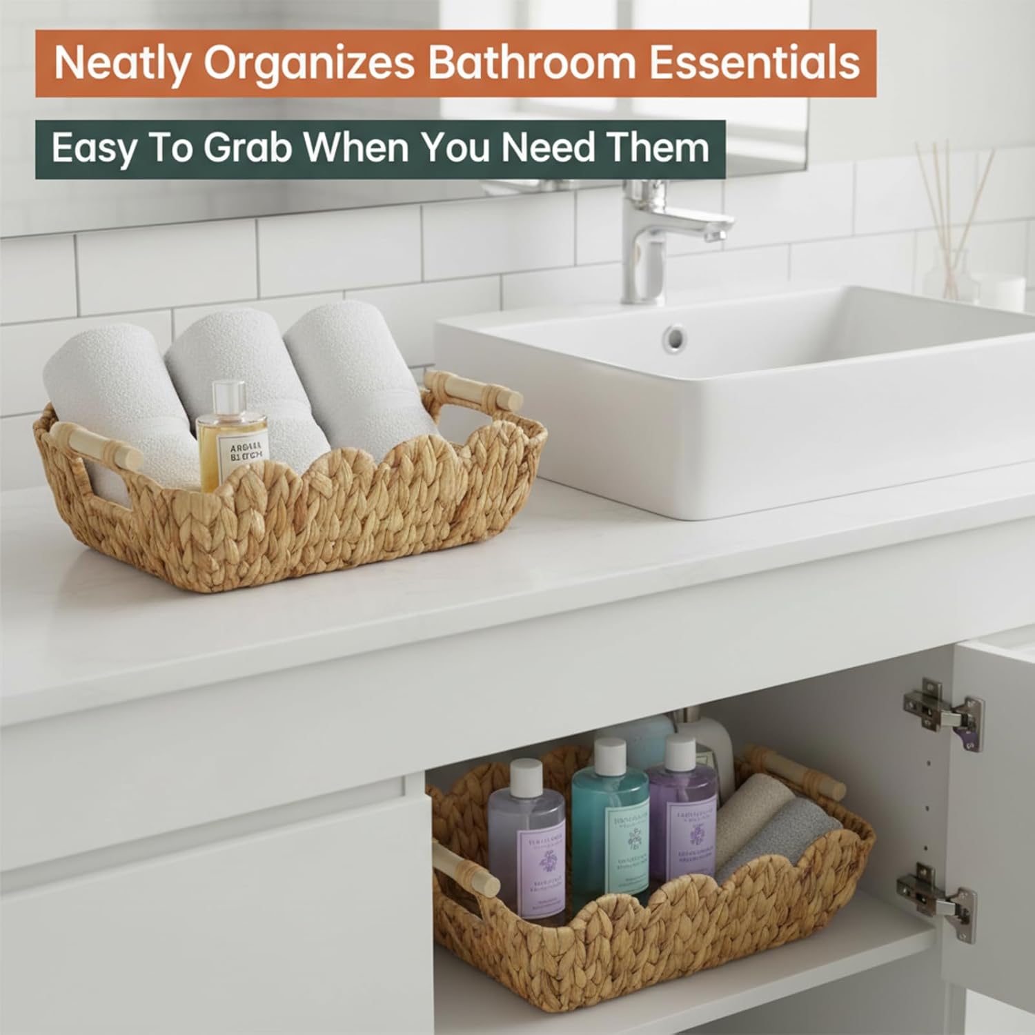Wood Storage Basket - View 5