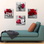 Framed Modern Blue Wall Decor — 20x20 - View 6