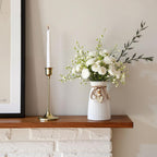 Farmhouse Black Flower Vase — 6.3" - View 2