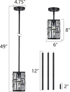 Luxe Black Chandelier - View 4