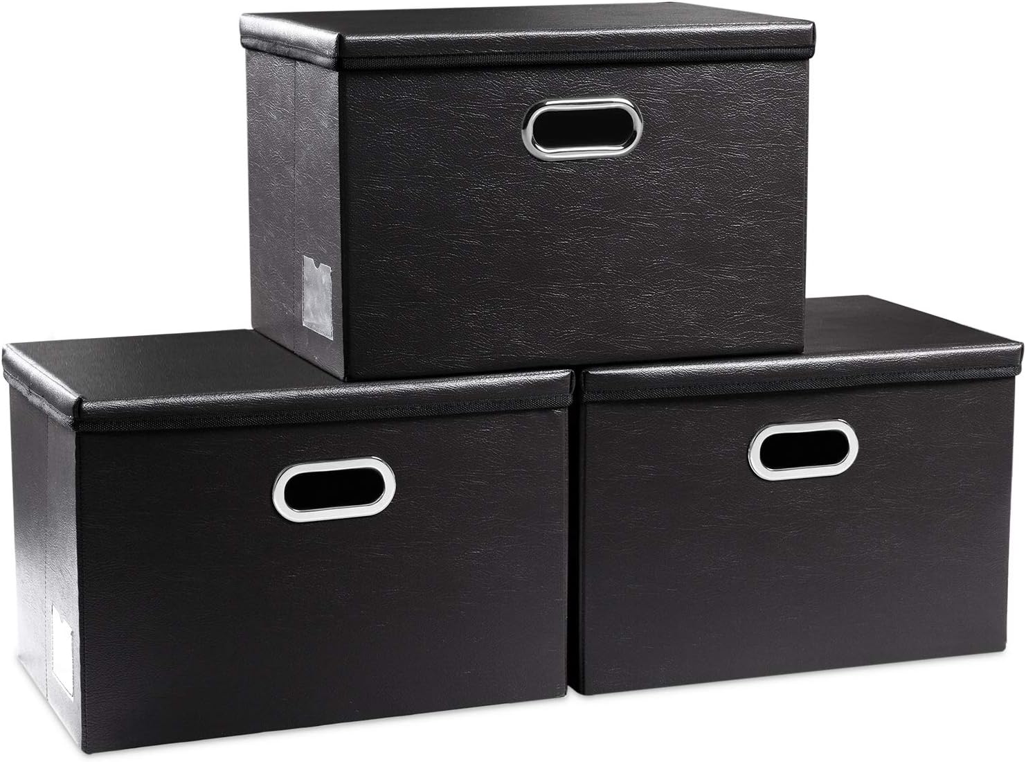 Black Storage Bin — 7x11 — Black