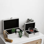 Gold Storage Basket — Set of 2 - View 3