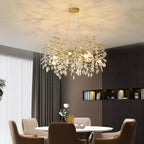 Round Luxe Black Chandelier — 10-Light - View 6