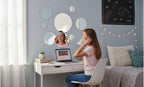 Glass Round Mirror — Set of 7 - View 3
