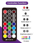 Color Changing Metal LED Strip Lights - View 5