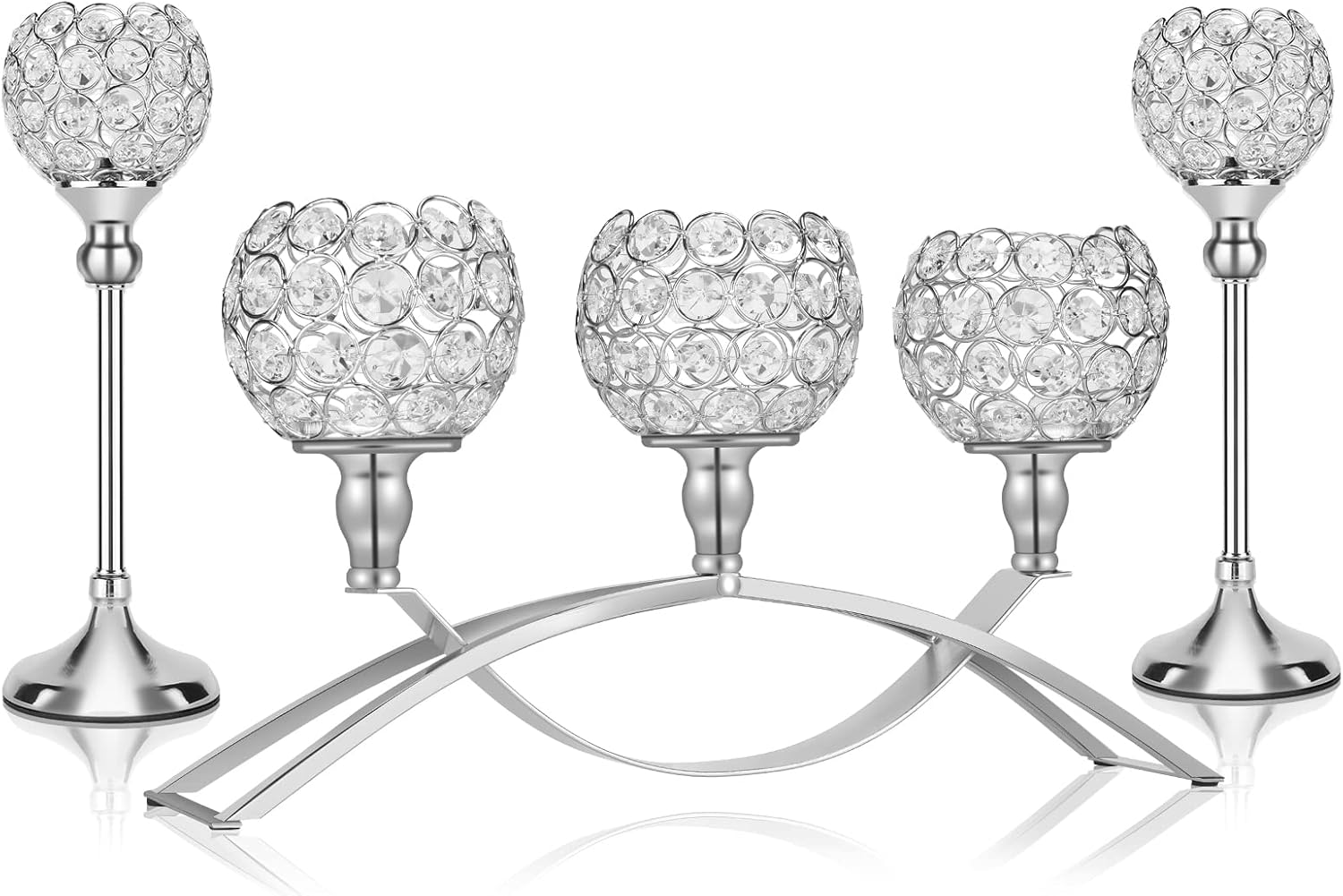 Luxe Gold Candle — Silver