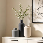 Boho Grey Decorative Vase — Set of 3 - View 5