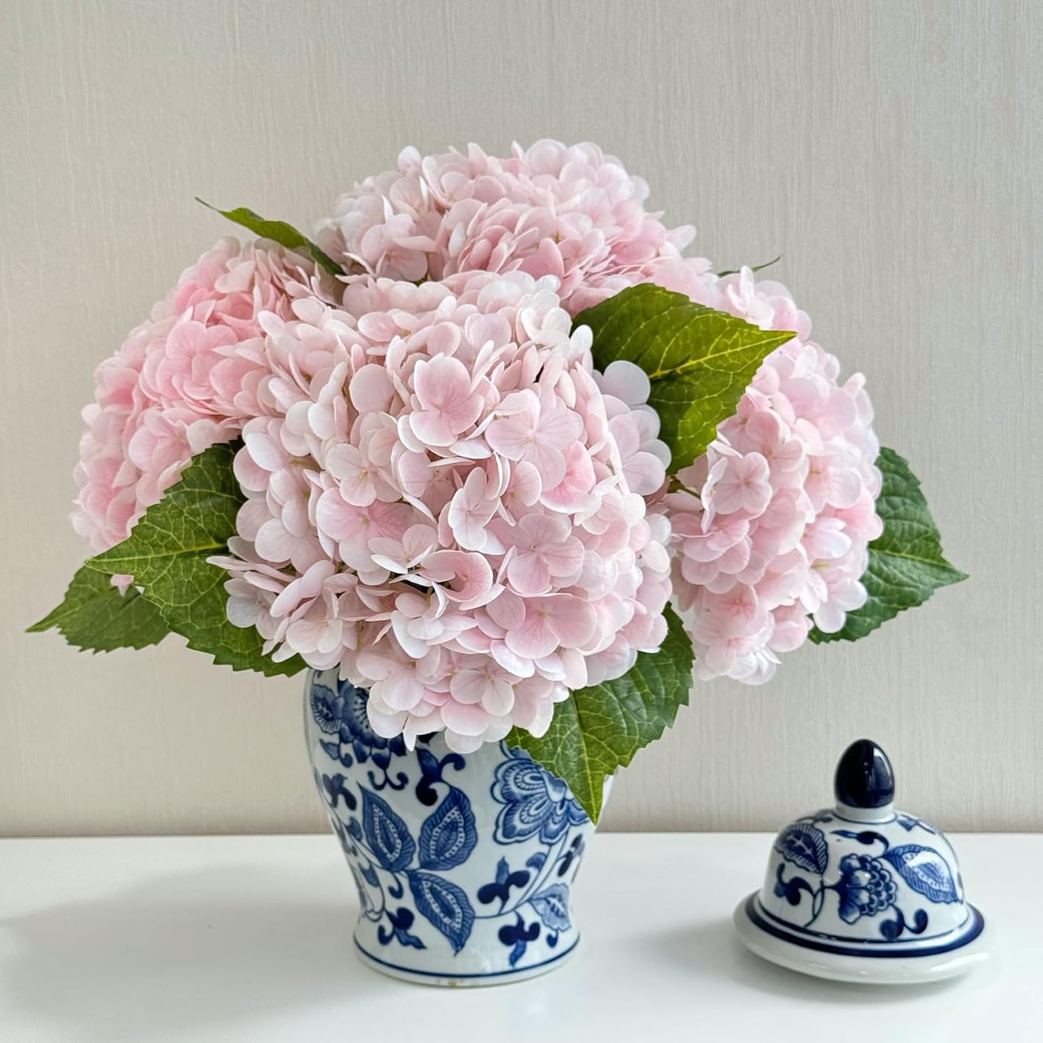 Beige Artificial Plant — 21" — Pink