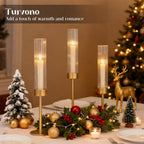 Luxe Metal Candle — Set of 3 - View 4
