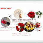 Black Artificial Flowers - View 7