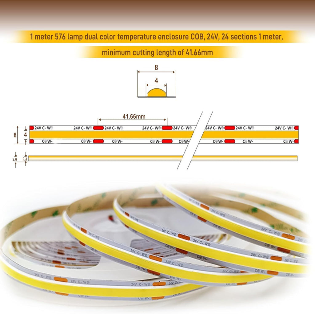 Dimmable Metal LED Strip Light - View 2