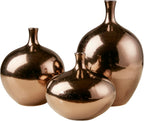 Gold Vase Set — Bronze