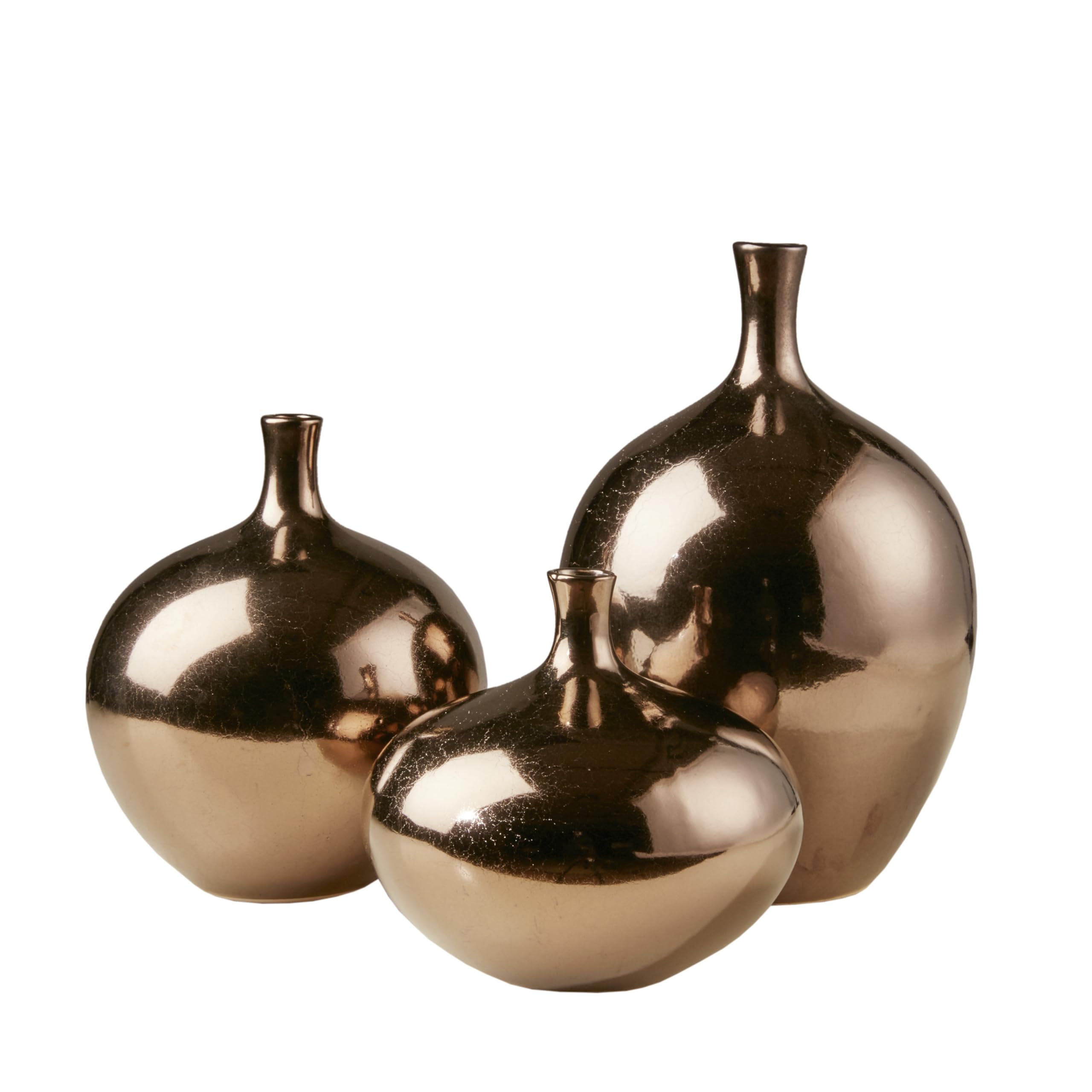 Gold Vase Set