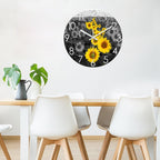 Battery Operated Blue Wall Clock — 20" - View 5