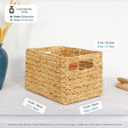 Rattan Storage Basket — 14.2" - View 2