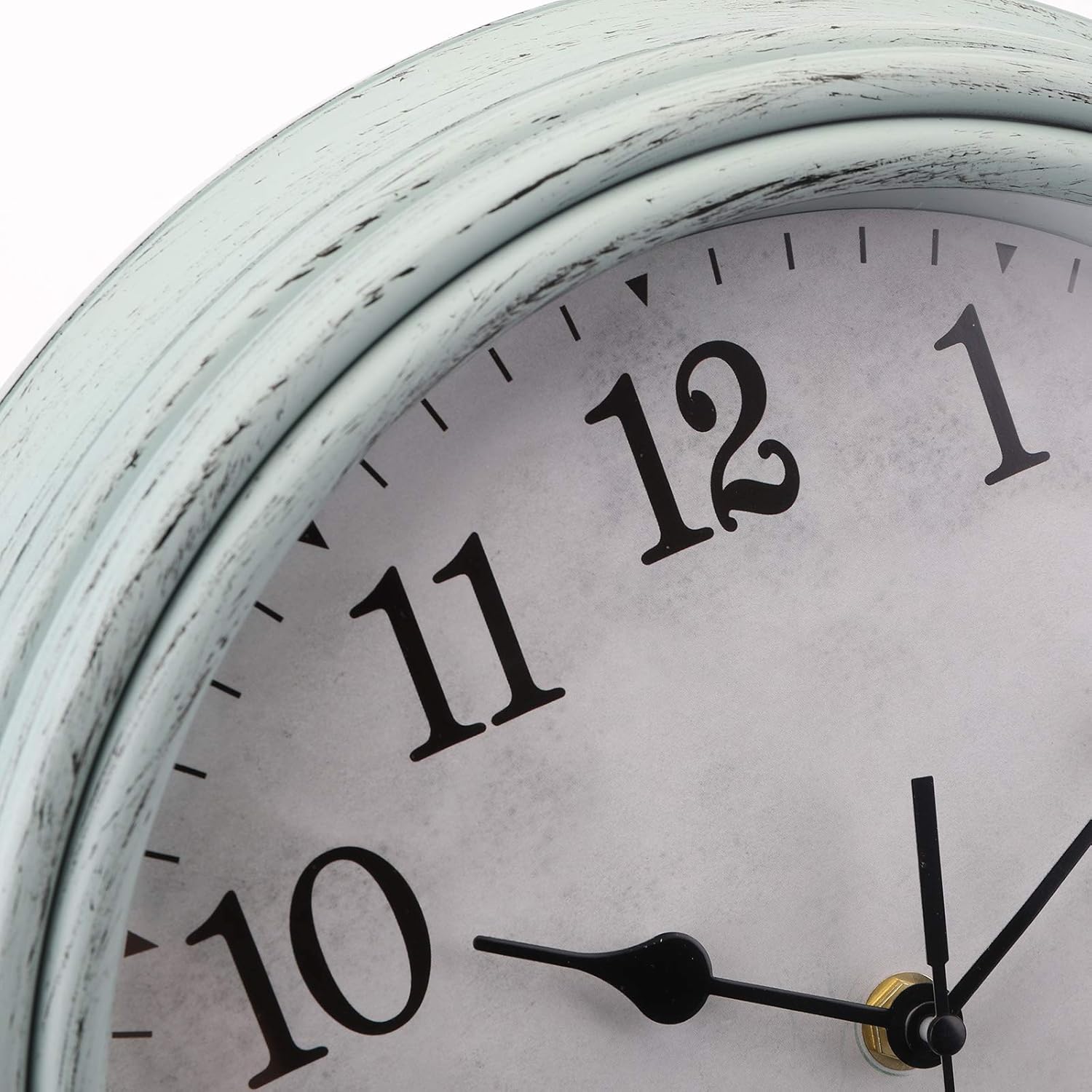 Battery Operated Farmhouse Wall Clock — 12" - View 4