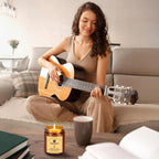 Soy Green Scented Candle - View 8
