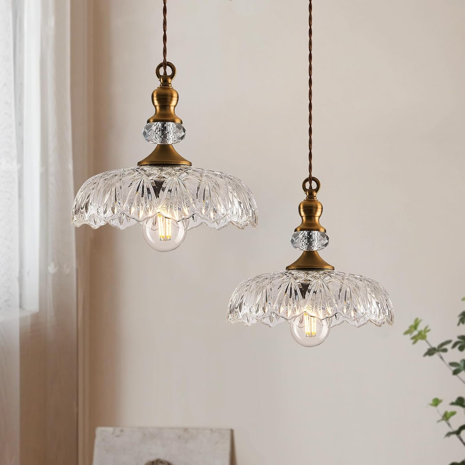 Adjustable Farmhouse Black Chandelier — Gold3