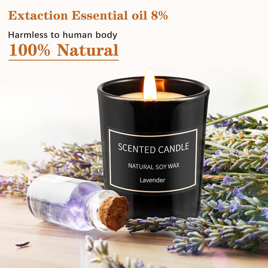 Scented Black Candle - View 4
