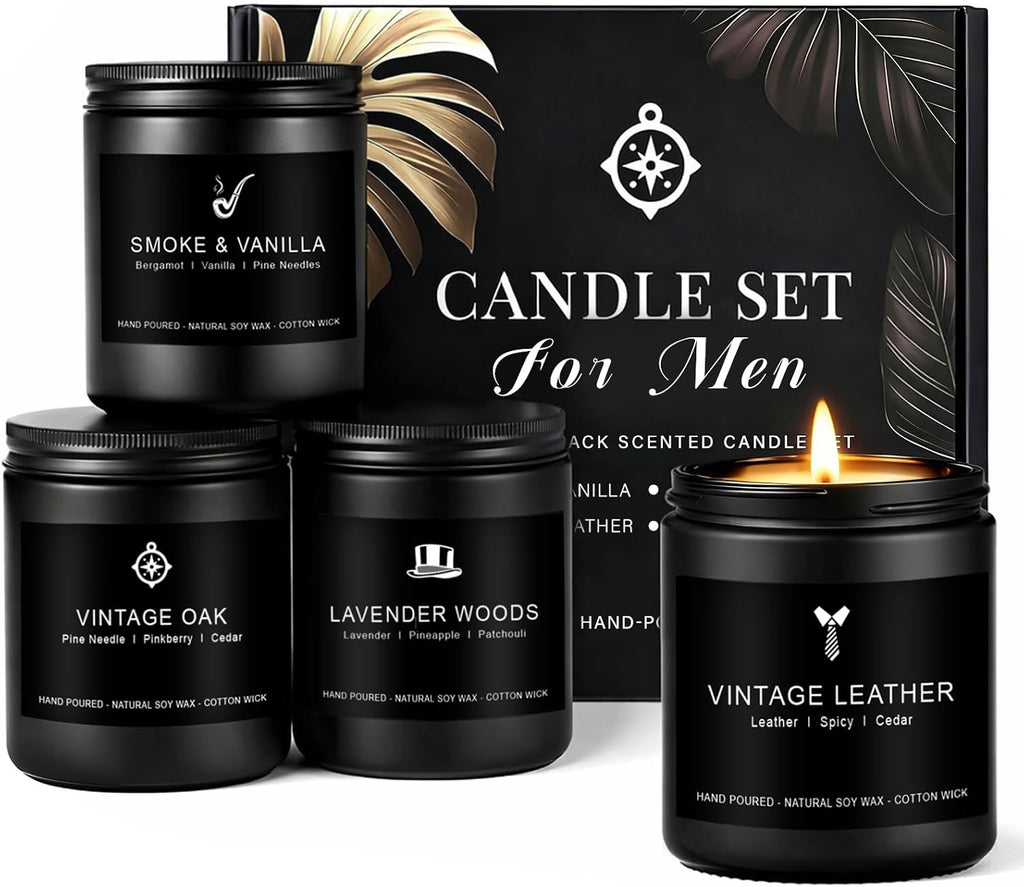 Scented Wood Soy Candle - View 7