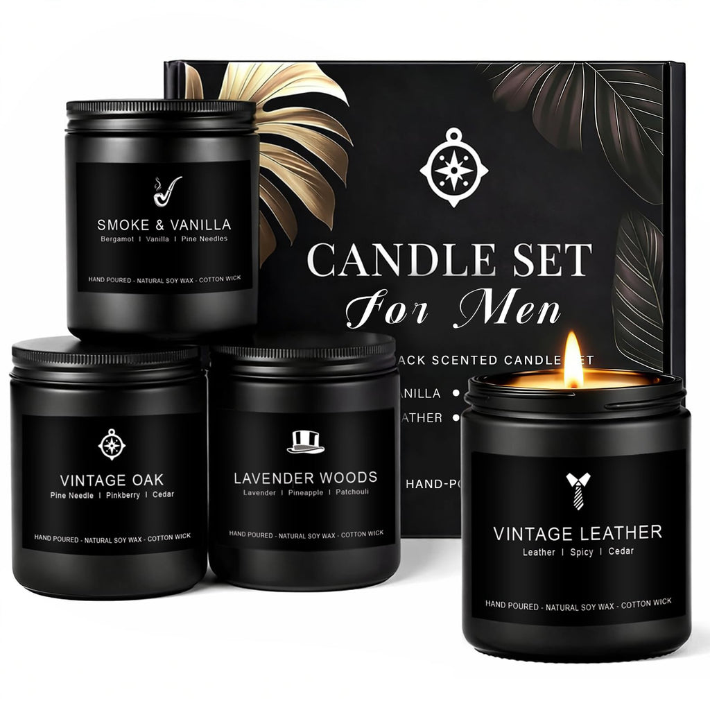 Scented Wood Soy Candle