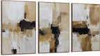 Framed Modern Beige Canvas Wall Art — 24" - View 8