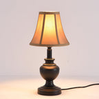 Vintage Black Bedside Lamp