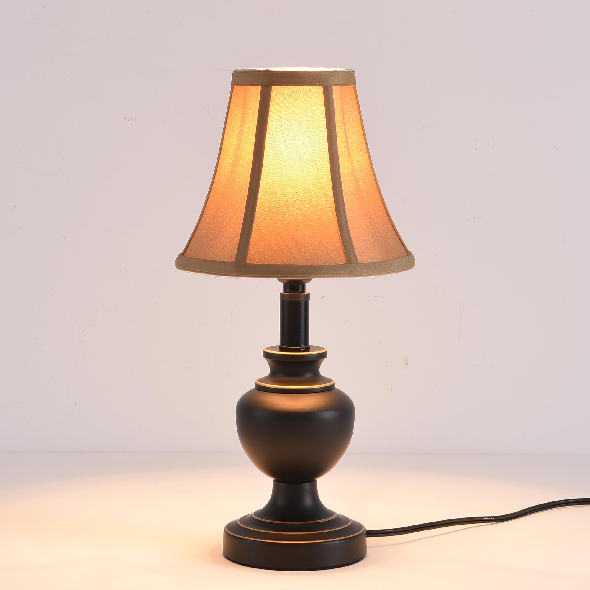 Vintage Black Bedside Lamp