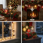 Luxe Glass Pillar Candle — Set of 3 - View 2
