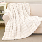Beige Throw Pillow — 50" - View 7