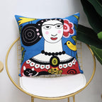 Blue Throw Pillow Cover — 18" - View 2