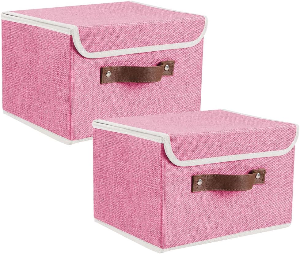 Beige Storage Bin — 10" — Large